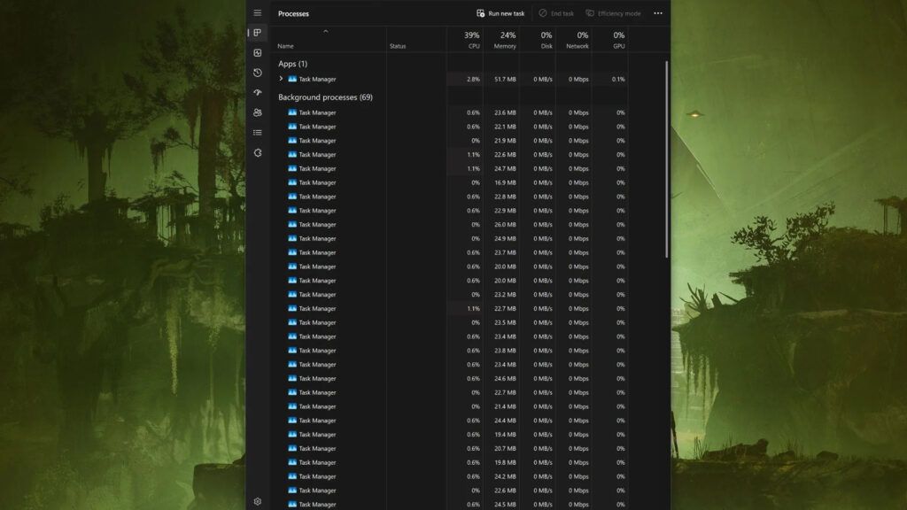 تحديث جديد في ويندوز يتسبب في مشكلة في أداة إدارة المهام