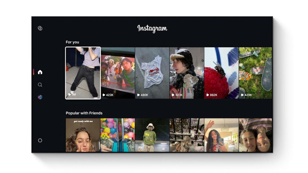 إنستغرام تطلق تطبيقاً مخصصاً على منصة Fire TV