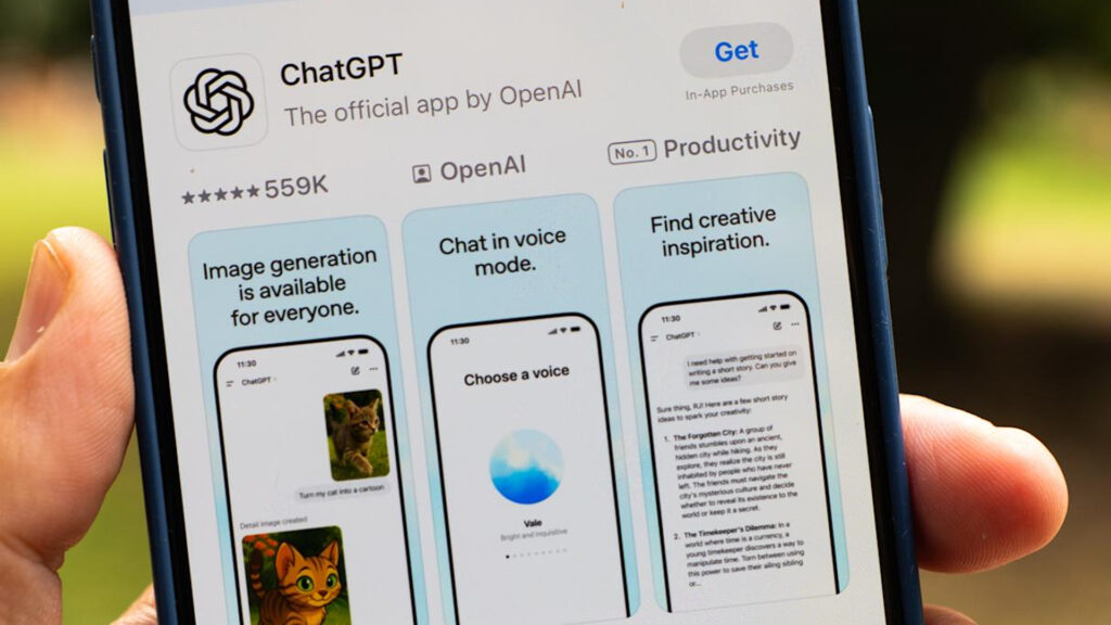 تطبيق ChatGPT يحصل على متجر تطبيقات داخله
