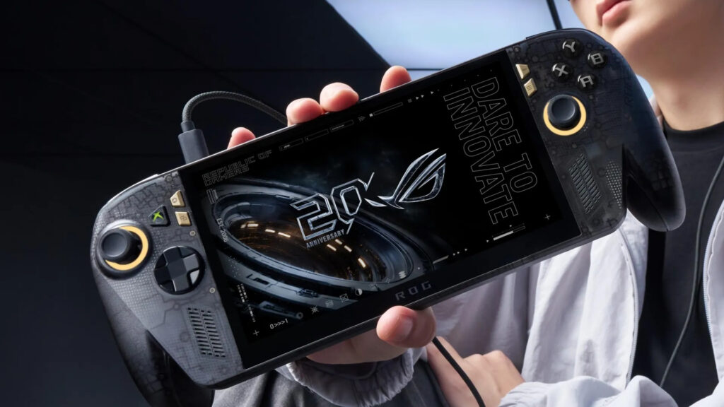 آسوس تكشف عن جهاز الألعاب ROG Xbox Ally X20