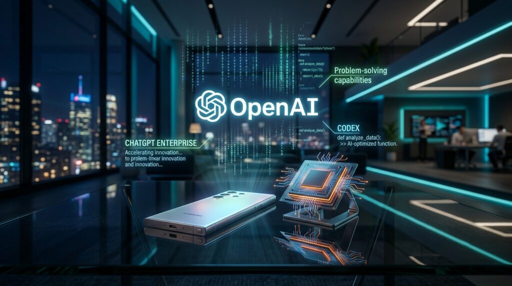 شراكة تاريخية: سامسونج تتيح ChatGPT و Codex لجميع موظفيها بالتعاون مع OpenAI