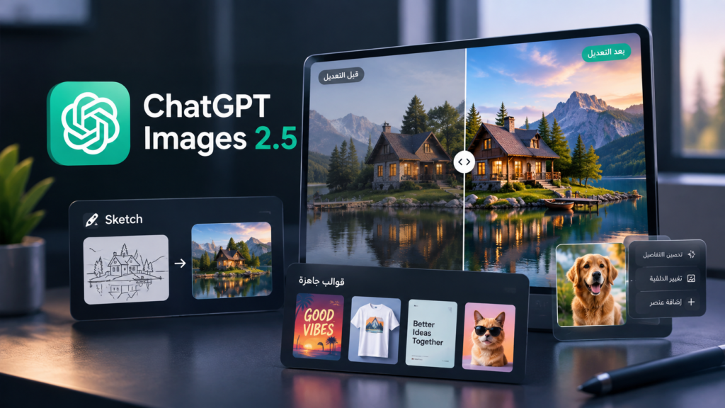 OpenAI تطلق ChatGPT Images 2.5.. قفزة جديدة في إنشاء الصور وتعديلها