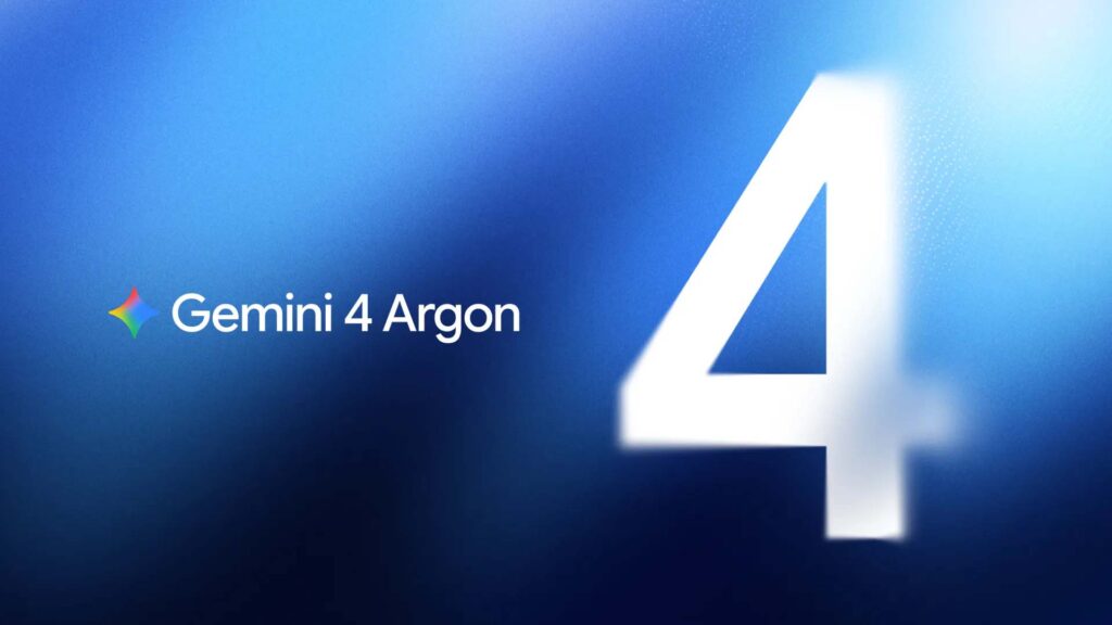 جوجل تطلق نموذج Gemini 4 Argon الأول من الجيل الرابع بقدرات تفكير عميق وتكلفة منخفضة
