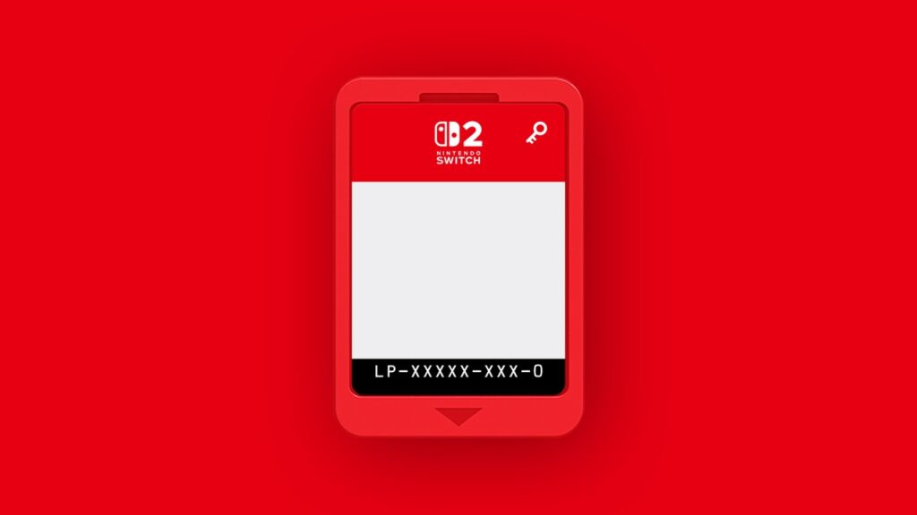 نينتندو: لا خطط للتخلي عن الألعاب المادية رسم رسمي لبطاقة Game-Key Card حمراء لجهاز نينتندو سويتش 2 تحمل رمز المفتاح