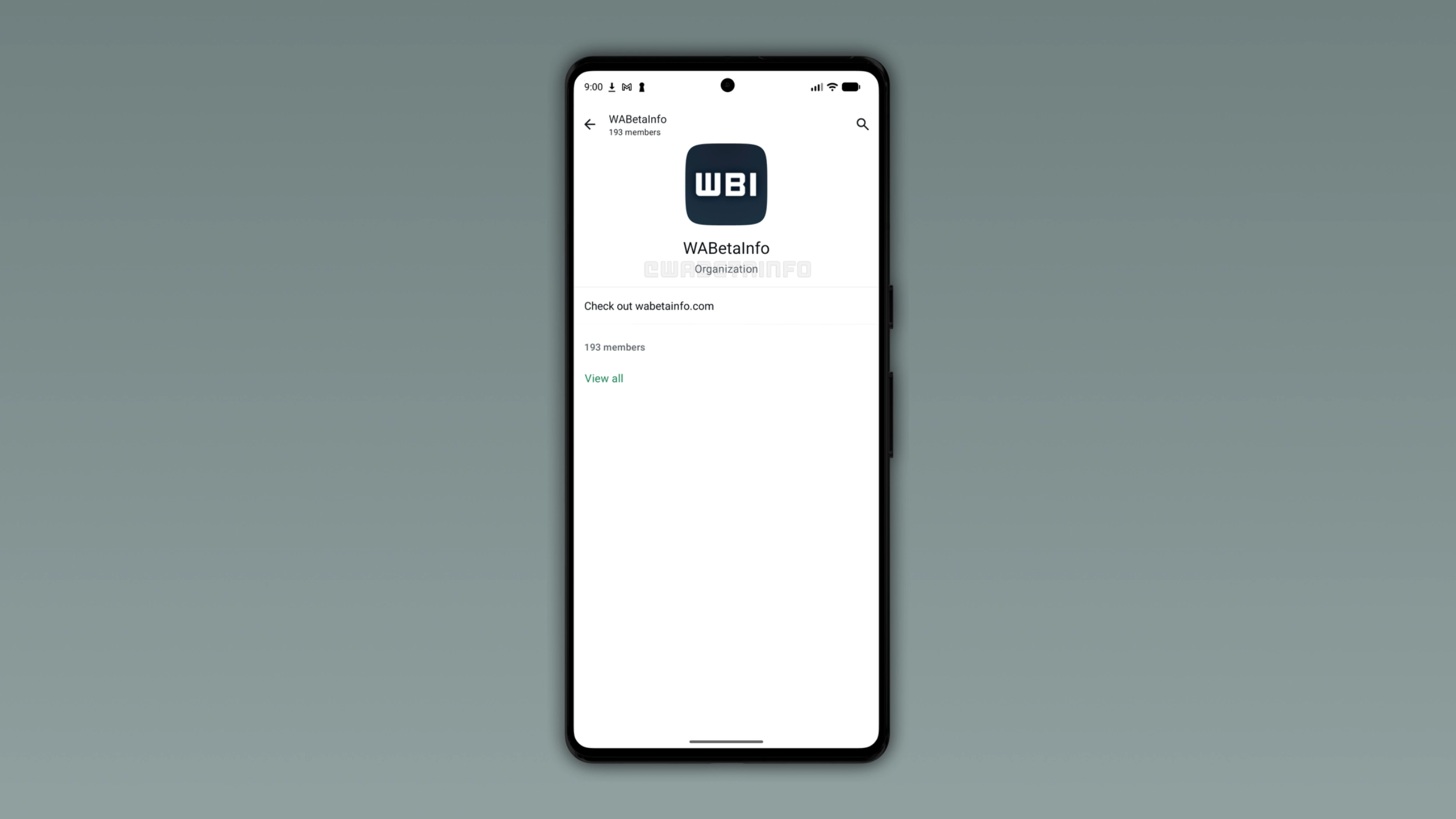 واجهة WhatsApp Organizations قيد التطوير كما رصدها WABetaInfo