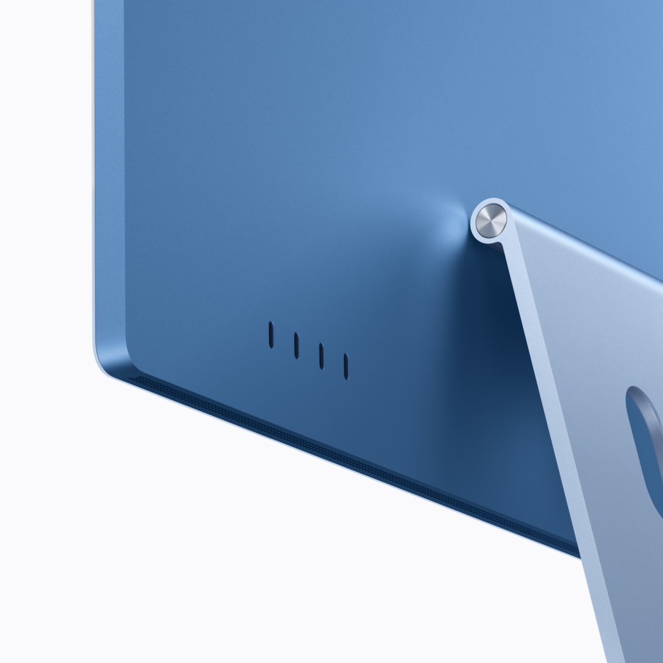 منافذ Thunderbolt 4 الأربعة في الفئة الأعلى من iMac M6